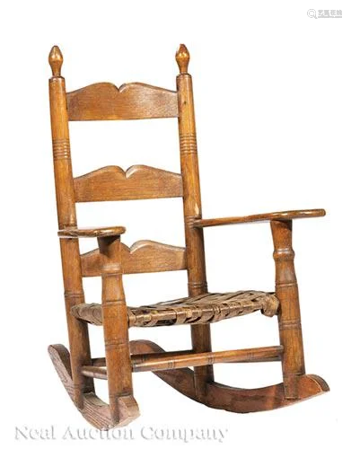 Louisiana Hickory Child's Rocking Chair