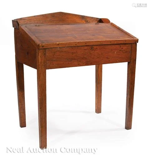 Antique Southern Pine Clerk's Desk