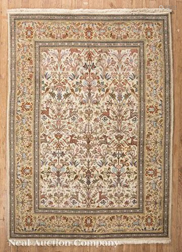 Pictorial Tabriz Carpet