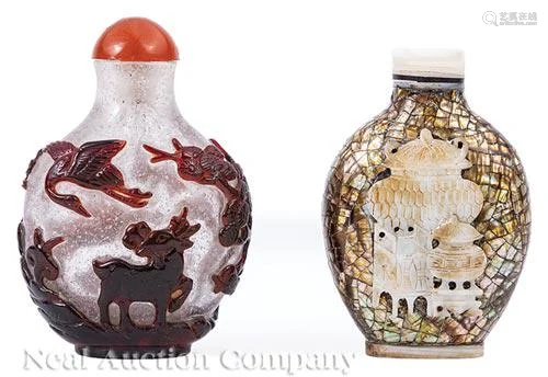 Two Chinese Snuff Bottles