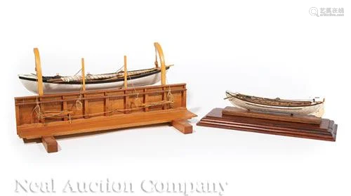 Antique American Model of a New Bedford Whaleboat