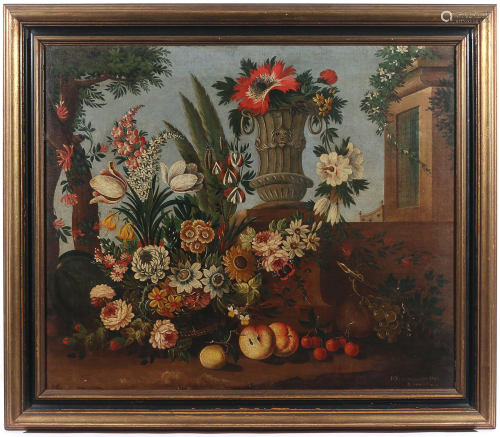 OLD MASTER BOTANICAL STILL LIFE