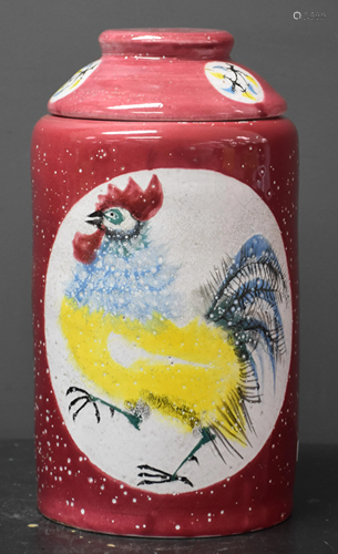 Roger Somville (1923 - 2014). Snuffbox with rooster