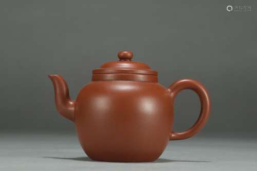 A Chinese Zisha Teapot