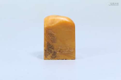 A Chinese Tianhuang Stone Seal