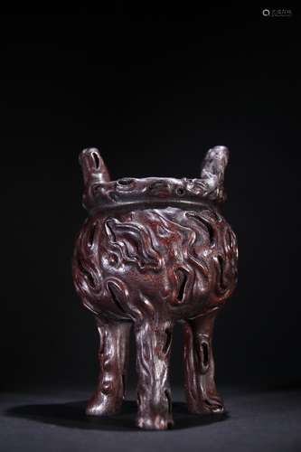 A Chinese Agarwood Censer