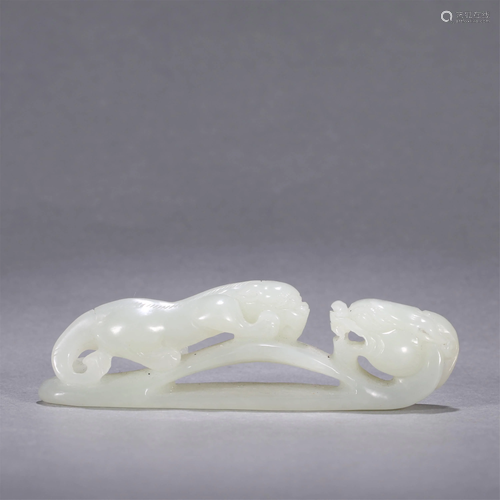 ANCIENT CHINESE,WHITE JADE CARVING