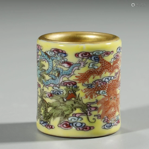 QING DYNASTY,FAMILLE-ROSE RING
