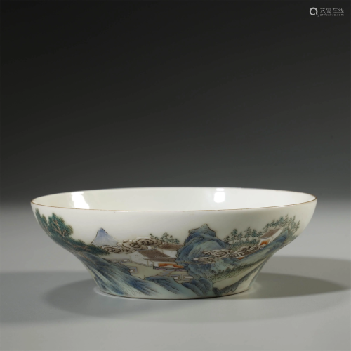 ANCIENT CHINESE,FAMILLE-ROSE BOWL