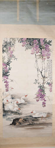 Modern Hu zhen's landscape painting