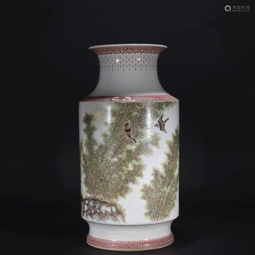 The Republic of China lantern-shaped vase