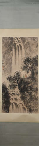 Modern Fu baosi's landscape painting