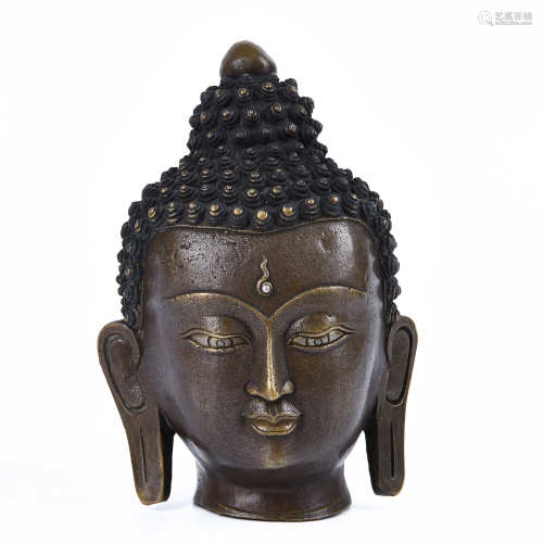 Buddha head of Sakyamuni