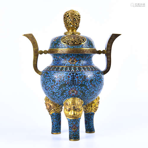 Cloisonne censer