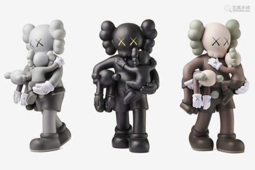 KAWS CLEAN SLATE（三件一组）