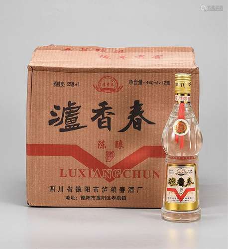 2004年  泸香春52°白酒