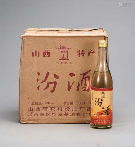 1991年  山西汾酒53°白酒