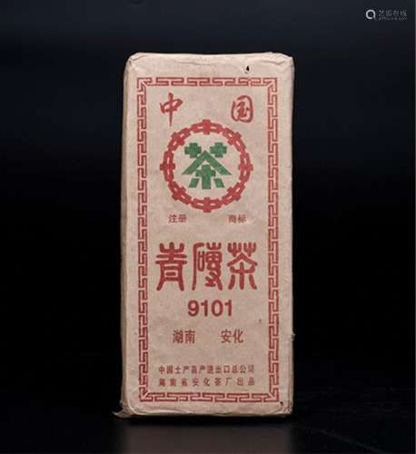 1991年  中茶安化黑茶砖