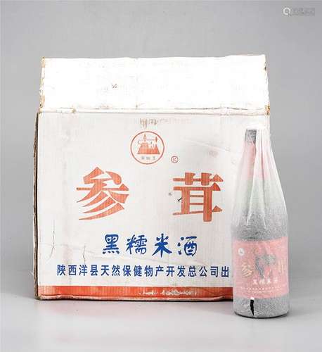 1999年  参茸黑糯米酒10°