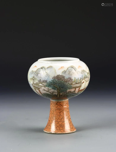 Chinese Famille Rose Water Pot