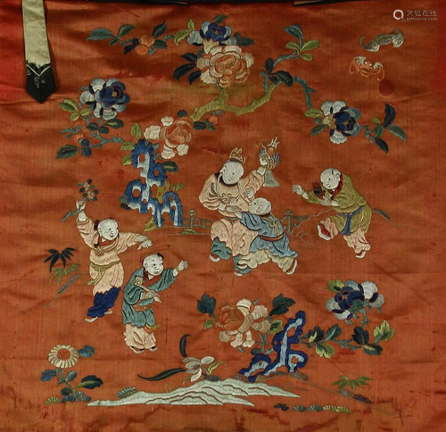 Chinese Silk Embroidery Panel