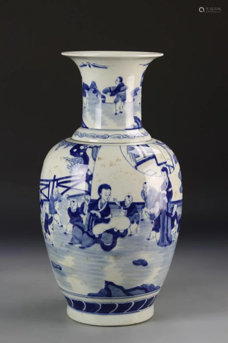 Chinese Blue and White Vase