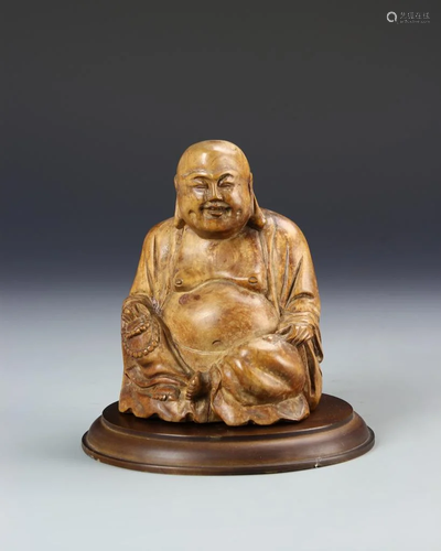 Chinese Hardwood Buddha