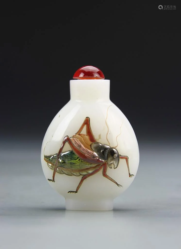 Chinese Peking Glass Snuff Bottle