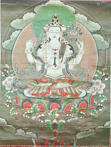 Chinese Tibetan Tangka