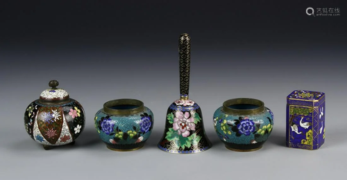 Chinese/Japanese Cloisonne Items