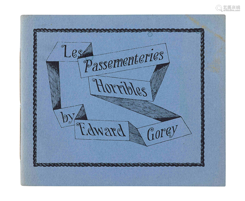 GOREY, Edward (1925-2000). Les Passeme…