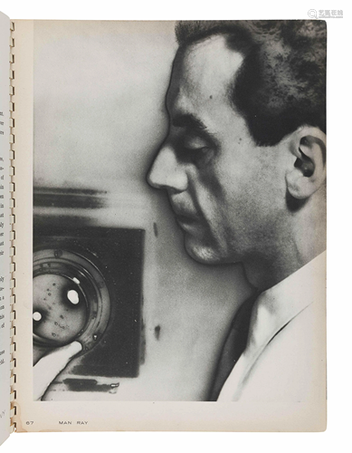 RAY, Man (1890-1976). Man Ray Photogra…