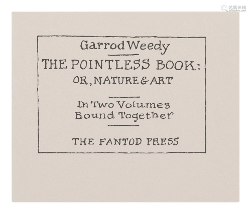 [MINIATURE BOOK]. GOREY, Edward (1925-20…