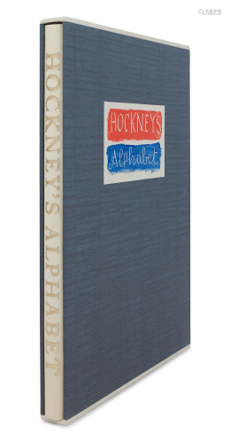 HOCKNEY, David (b.1937). Hockney's Alph…