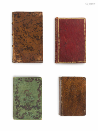 [MINIATURE BOOKS]. A group of 4 m…