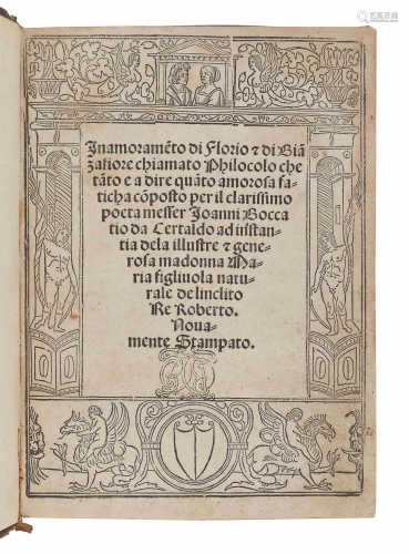 BOCCACCIO, Giovanni (1313-1375). [Fi…
