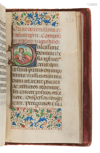 [ILLUMINATED MANUSCRIPTS]. BOOK O…