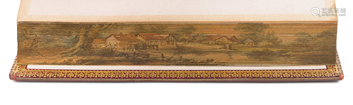 [FORE-EDGE PAINTING]. - [CURRIE, Mis…