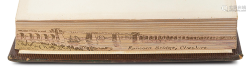 [FORE-EDGE PAINTINGS]. BAYNES, R. …