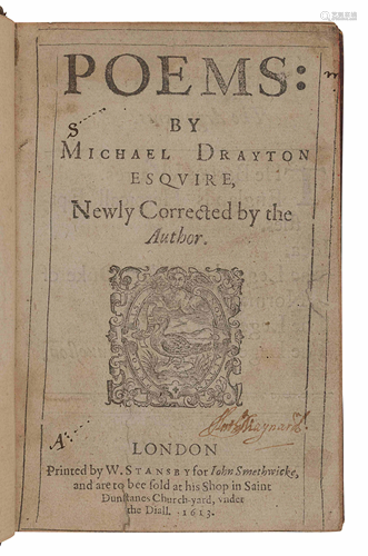 DRAYTON, Michael (1563-1631). Poems. Lond…