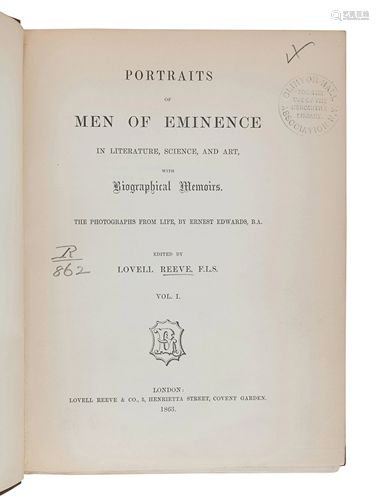 EDWARDS, Ernest (1837-1903)], photographer.