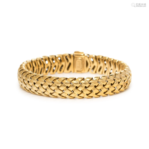 TIFFANY & CO., YELLOW GOLD 'VANNERI…