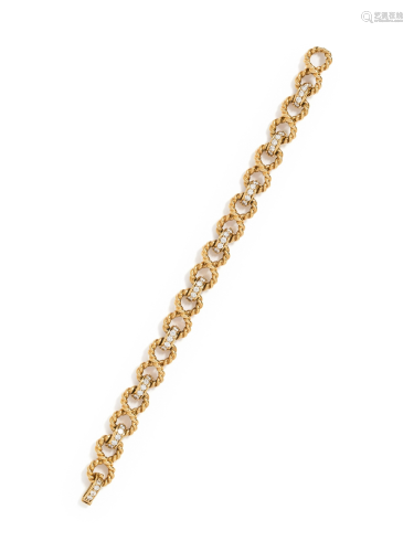 TIFFANY & CO., YELLOW GOLD AND DIA…