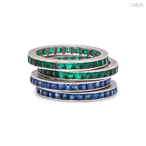 COLLECTION OF ETERNITY BANDS