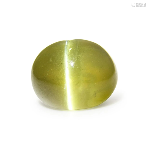 6.48 CARAT CABOCHON CAT'S EYE C…