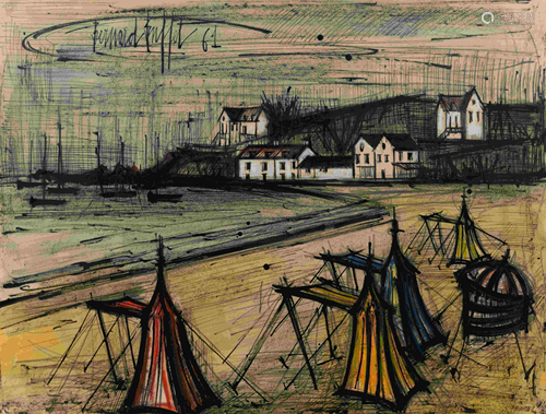 Bernard Buffet (French, 1928-1999) Les t…