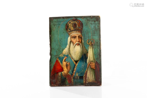 19TH CENTURY EASTERN ORTHODOX ICON