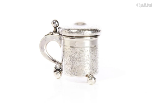 SWEDISH SILVER TANKARD