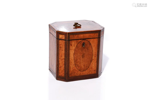 GEORGE III TEA CADDY