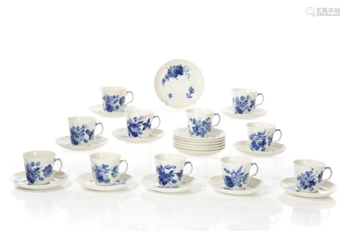 FOURTEEN ROYAL COPENHAGEN DEMITASS…